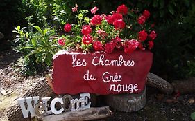 chambres du grès rouge de Beauval